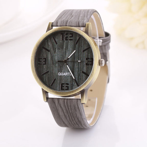 Eloise Wooden Analog Quartz Watch