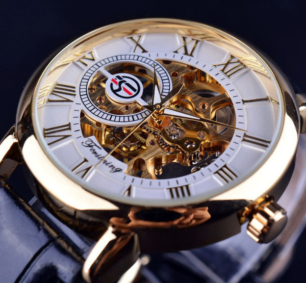 Heren Horloge Skeleton Timepiece