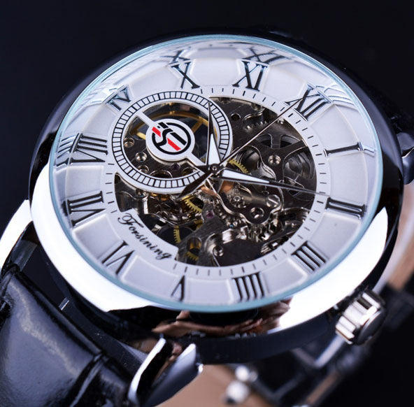 Heren Horloge Skeleton Timepiece