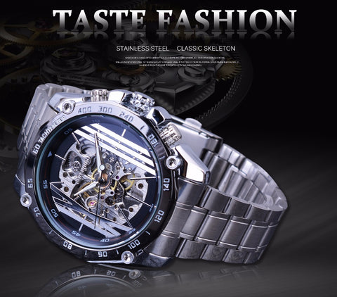 Gludio Luxury Skeleton Timepiece