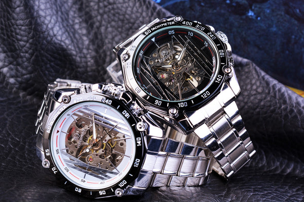 Gludio Luxury Skeleton Timepiece