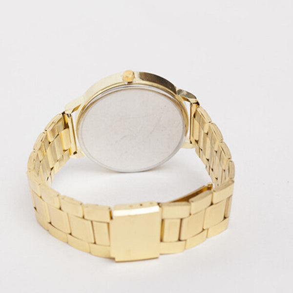 Theia Crystal Gold Quartz Watch