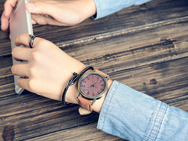 Milana Casual Leather Watch