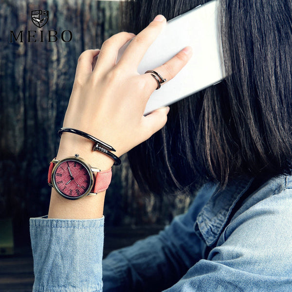 Milana Casual Leather Watch