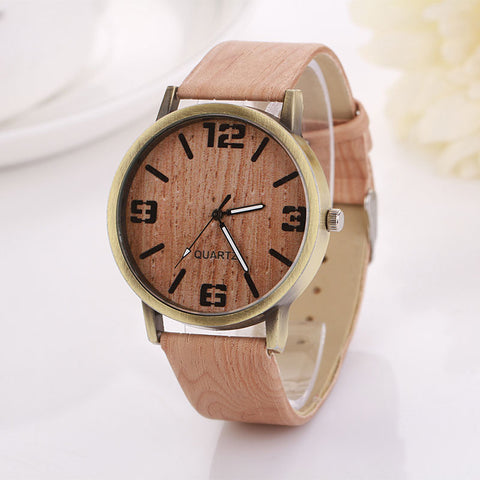 Eloise Wooden Analog Quartz Watch